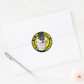 Aanpassing aan het tweede amendement ronde sticker (Envelop)