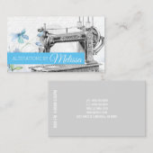 Aanpassing, dageraad, dageraad, naaddruk visitekaartje (Voorkant / Achterkant)