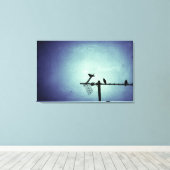 Aanpassing in uitvoering canvas afdruk (Insitu (Houten vloer))