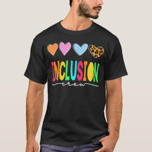 Aanpassing-inclusiemanschap Speciaal Onderwijslera T-shirt