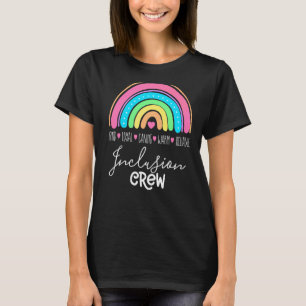 Aanpassing-inclusiemanschap Speciaal Onderwijslera T-shirt