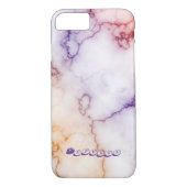 Aanpassing kleurmarmerpatroon Case-Mate iPhone case (Achterkant)