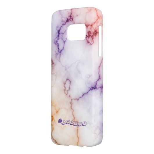 Aanpassing kleurmarmerpatroon Case-Mate samsung galaxy hoesje (Achterkant Links)