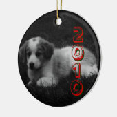 AANPASSING VAN de eerste kerstdag van je pop Keramisch Ornament (Links)