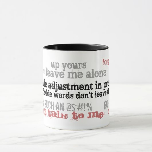 Aanpassing van de hoogte in uitvoering mok (Midden)