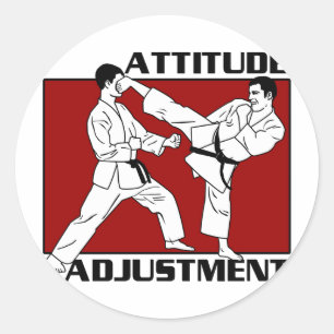 Aanpassing van de hoogte ronde sticker