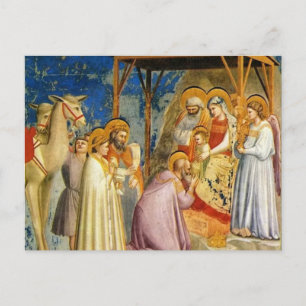 Aanpassing van de Magi 1305 Giotto Briefkaart