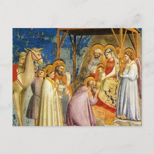 Aanpassing van de Magi 1305 Giotto Briefkaart (Voorkant)