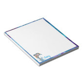 Aanpassing van dolfijnen in kleurenpotlood notitieblok (Schuin)