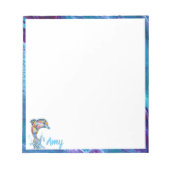 Aanpassing van dolfijnen in kleurenpotlood notitieblok (Voorkant)