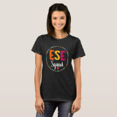 Aanpassing van EZ Squad First Last Day Team Teache T-shirt (Voorkant volledig)