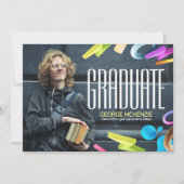 Aanpassing van fancy afstuderen kaart (Voorkant)