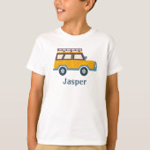 Aanpassing van het autodakrek van de wagen van het t-shirt (Voorkant)