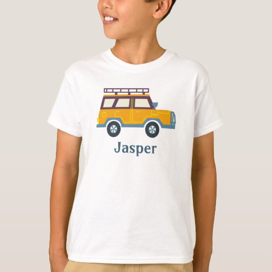Aanpassing van het autodakrek van de wagen van het t-shirt (Voorkant)