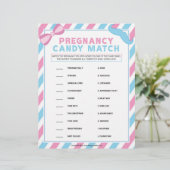 Aanpassing van het Snoep tijdens de zwangerschap Briefhoofd (Staand voorkant)