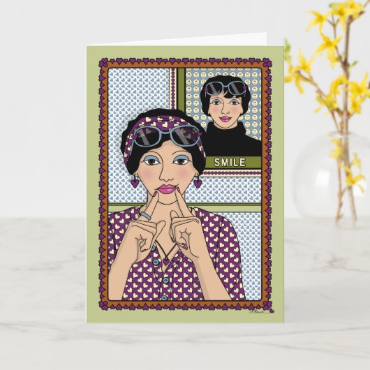 Aanpassing van hoogte_A_Greeting Kaart (Gele Bloem)