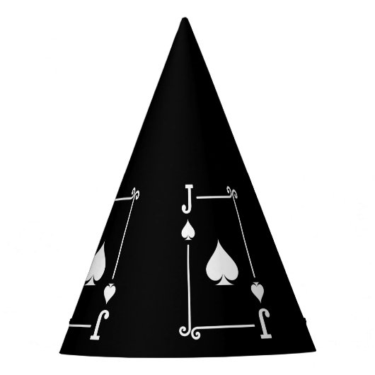 Aanpassing van Jack Spades Suit Afspeelkaarten Mod Feesthoedjes (Voorkant)