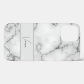 Aanpassing van marmer Pattern Case-Mate iPhone Case (Achterkant (horizontaal))