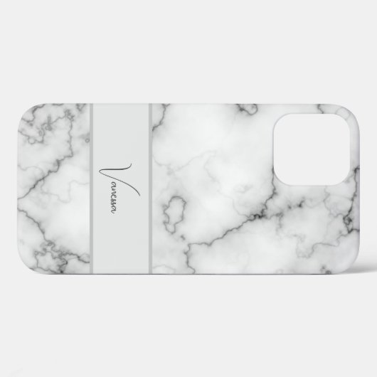 Aanpassing van marmer Pattern Case-Mate iPhone Case (Achterkant (horizontaal))