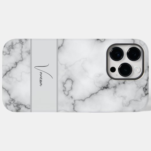 Aanpassing van marmer Pattern Case-Mate iPhone Case (Achterkant (horizontaal))
