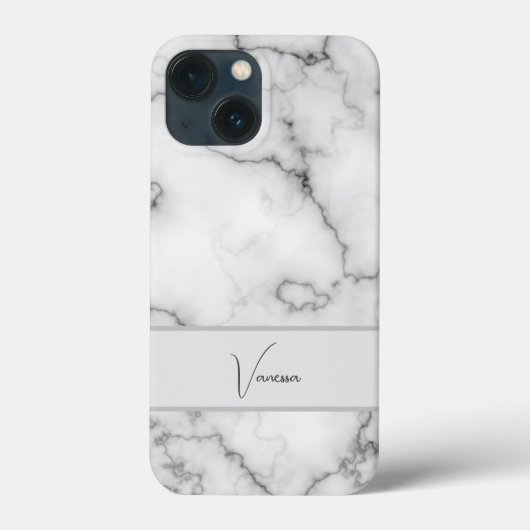 Aanpassing van marmer Pattern Case-Mate iPhone Case (Achterkant)