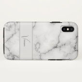 Aanpassing van marmer Pattern Case-Mate iPhone Case (Achterkant (horizontaal))