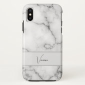 Aanpassing van marmer Pattern Case-Mate iPhone Case (Achterkant)