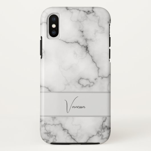 Aanpassing van marmer Pattern Case-Mate iPhone Case (Achterkant)
