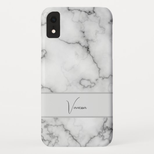 Aanpassing van marmer Pattern Case-Mate iPhone Case (Achterkant)