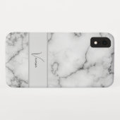 Aanpassing van marmer Pattern Case-Mate iPhone Case (Achterkant (horizontaal))