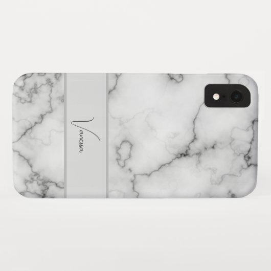 Aanpassing van marmer Pattern Case-Mate iPhone Case (Achterkant (horizontaal))