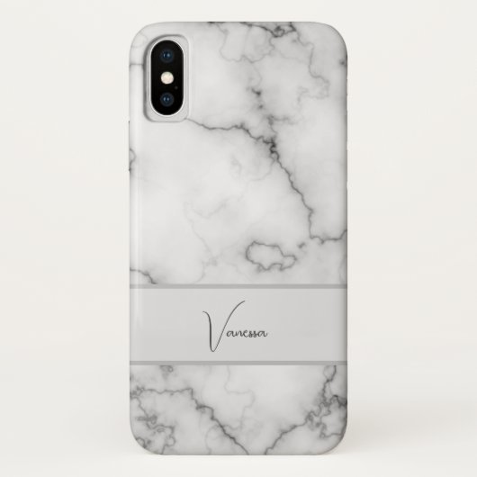 Aanpassing van marmer Pattern Case-Mate iPhone Case (Achterkant)