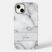 Aanpassing van marmer Pattern Case-Mate iPhone Case (Achterkant)