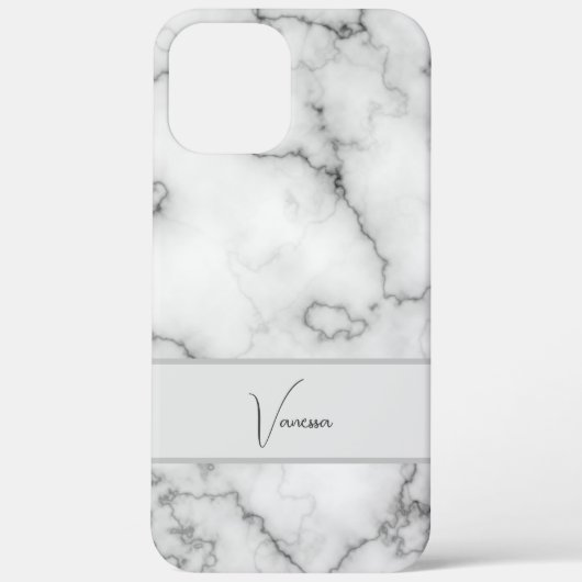 Aanpassing van marmer Pattern Case-Mate iPhone Case (Achterkant)