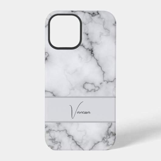 Aanpassing van marmer Pattern iPhone Hoesje (Achterkant)