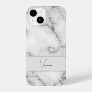 Aanpassing van marmer Pattern iPhone 14 Hoesje