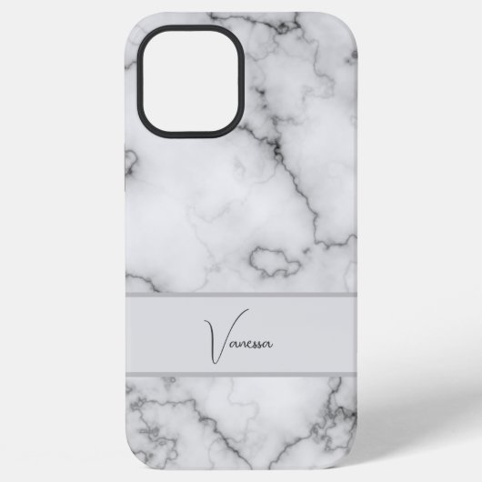 Aanpassing van marmer Pattern iPhone Hoesje (Achterkant)