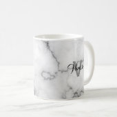 Aanpassing van marmer Pattern Koffiemok (Voorkant rechts)