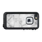 Aanpassing van marmer Pattern LifeProof iPhone Hoesje (Achterkant (horizontaal))