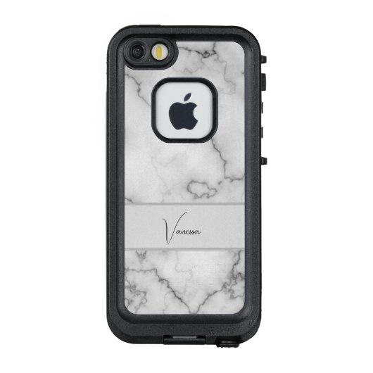 Aanpassing van marmer Pattern LifeProof iPhone Hoesje (Achterkant)