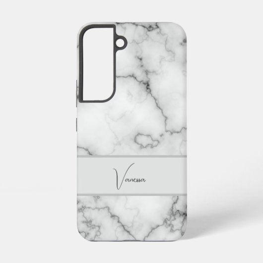 Aanpassing van marmer Pattern Samsung Galaxy Hoesje (Achterkant)