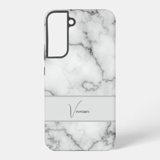 Aanpassing van marmer Pattern Samsung Galaxy Hoesje (Achterkant)