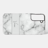 Aanpassing van marmer Pattern Samsung Galaxy Hoesje (Achterkant horizontaal)