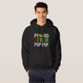 Aanpassing van standaard standaard Autism Pop Pop Hoodie (Voorkant volledig)