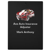 Aanpassing voor automatische verzekeringsclaims klembord (Achterkant)