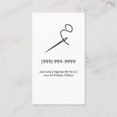 Aanpassingen, trainen, zeemaken, tapijten visitekaartje (Achterkant)