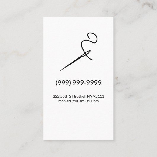 Aanpassingen, trainen, zeemaken, tapijten visitekaartje (Achterkant)