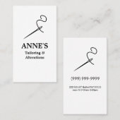 Aanpassingen, trainen, zeemaken, tapijten visitekaartje (Voorkant / Achterkant)