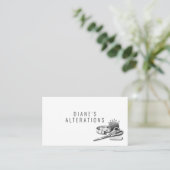 Aanpassingen, trainen, zeemaken, zeilen visitekaartje (Staand voorkant)