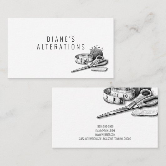 Aanpassingen, trainen, zeemaken, zeilen visitekaartje (Voorkant / Achterkant)